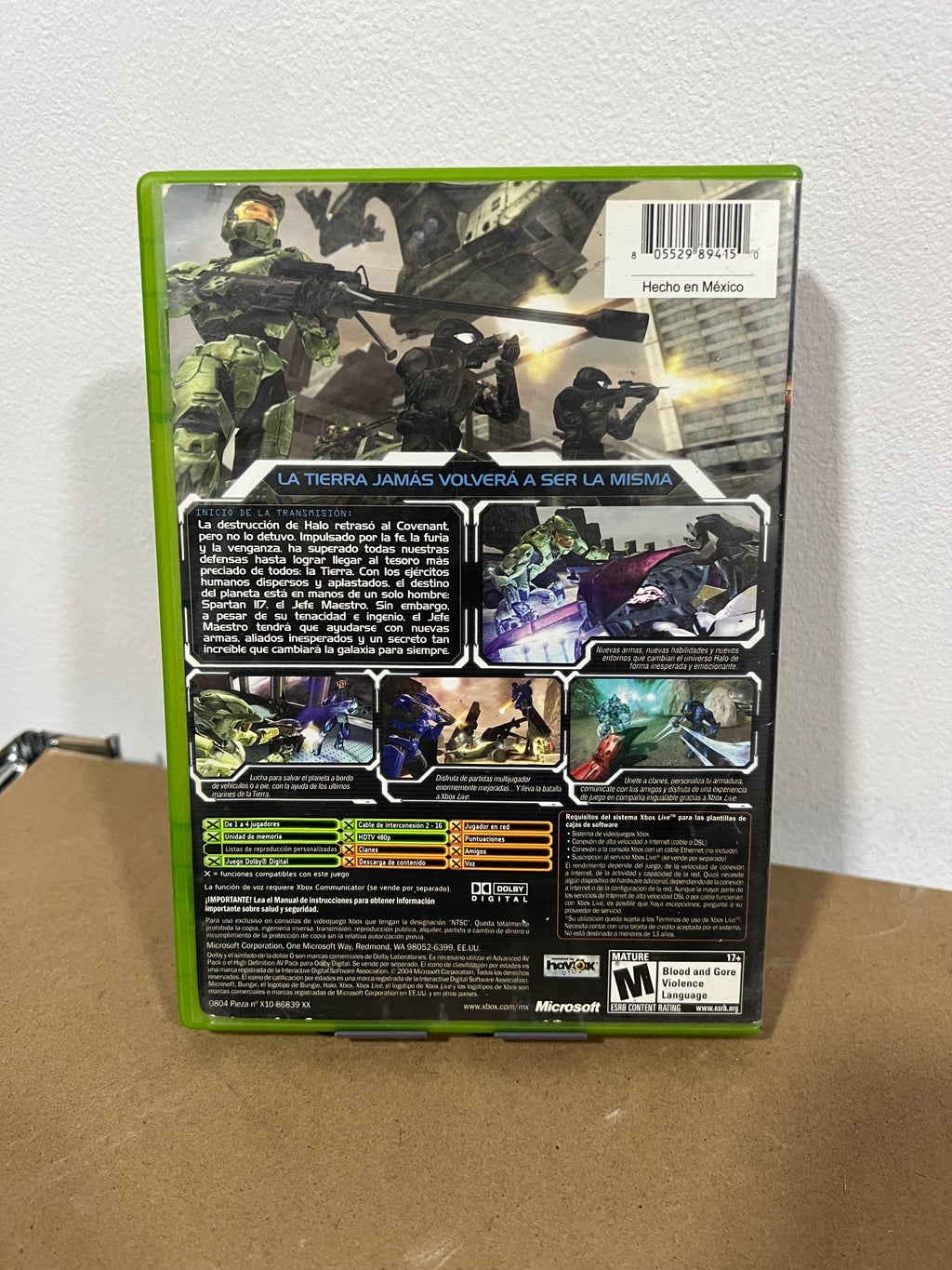 Halo 2 - Xbox completo listo para jugar