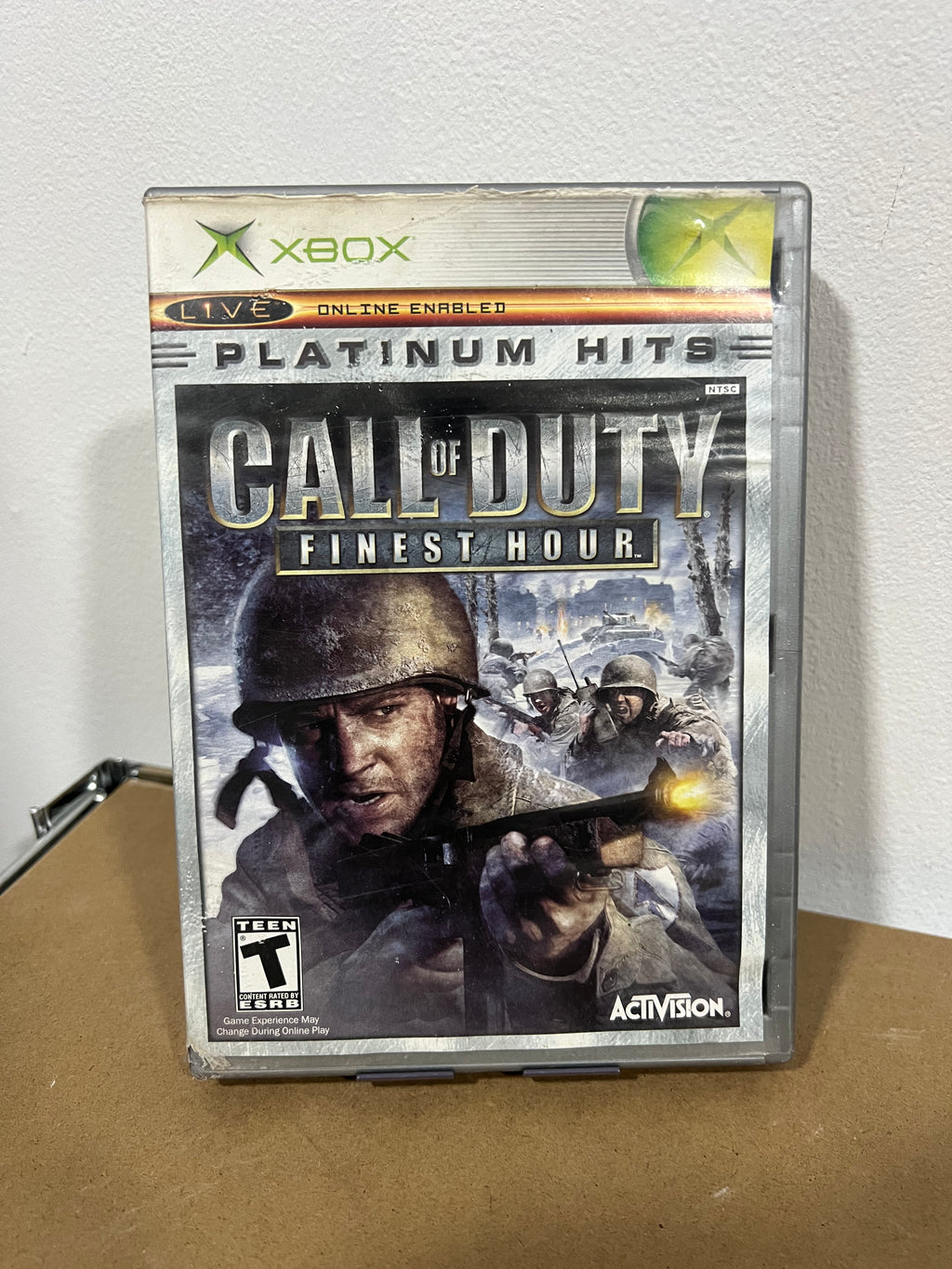 Call Of Duty Finest Hour (Platinum Hits) - Xbox completo listo para jugar