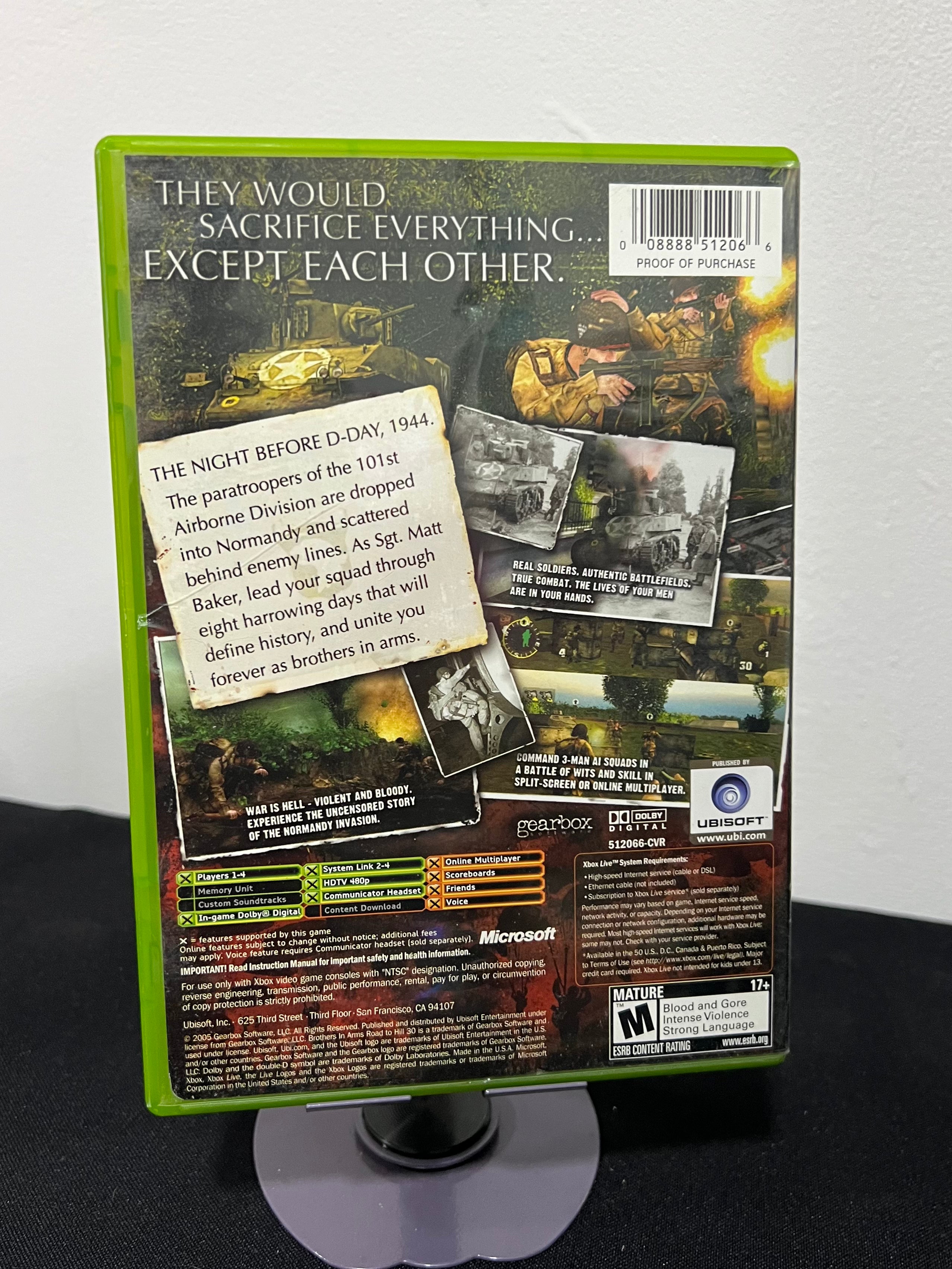 Brothers in Arms Road to Hill 30 - Xbox