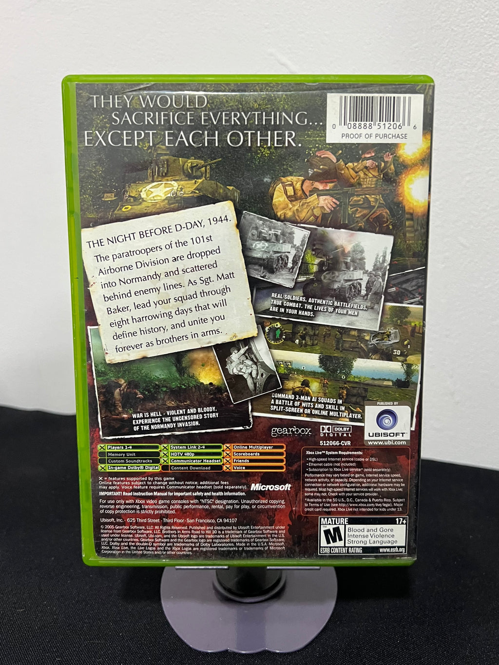 Brothers in Arms Road to Hill 30 - Xbox