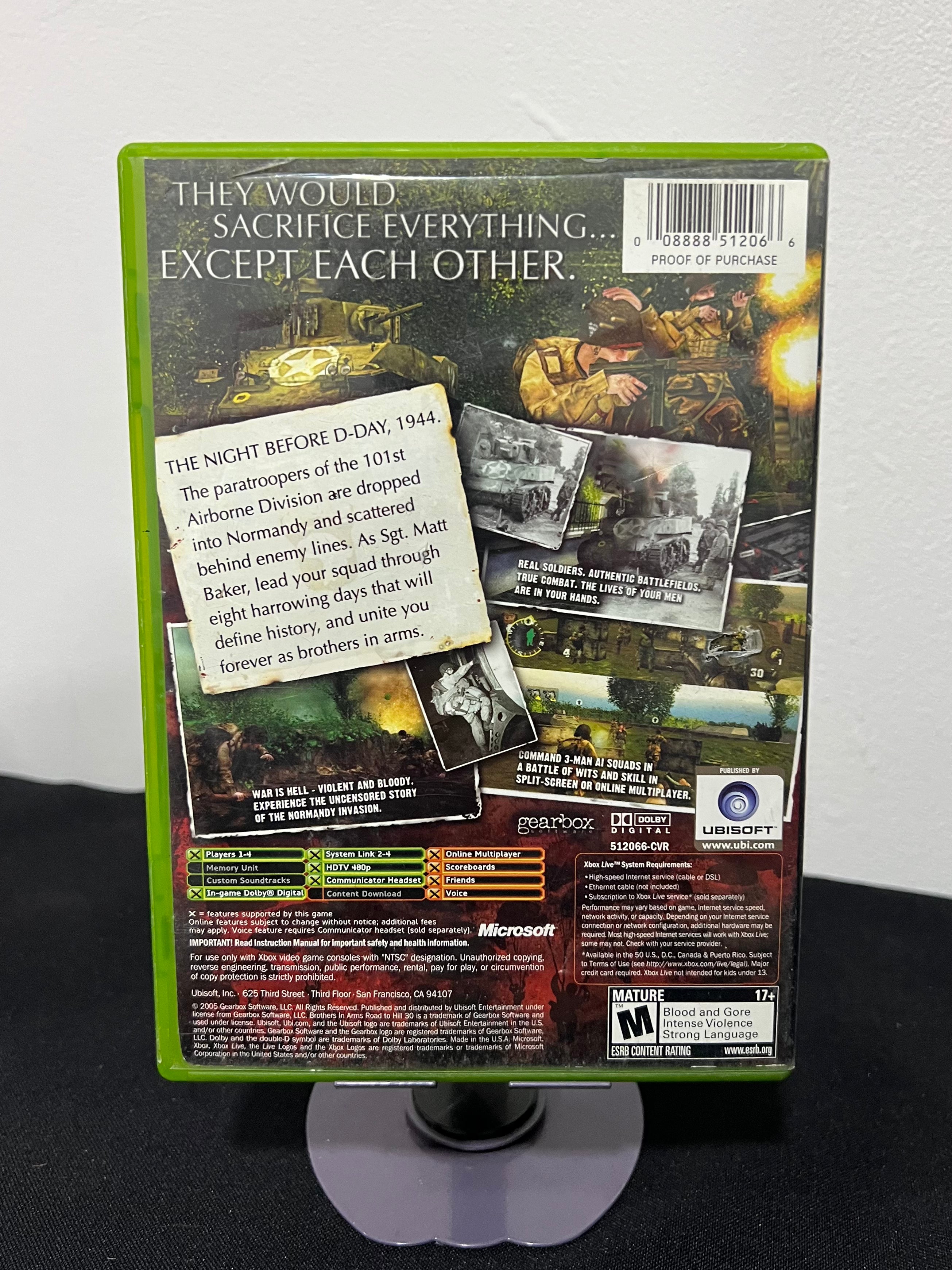 Brothers in Arms Road to Hill 30 - Xbox