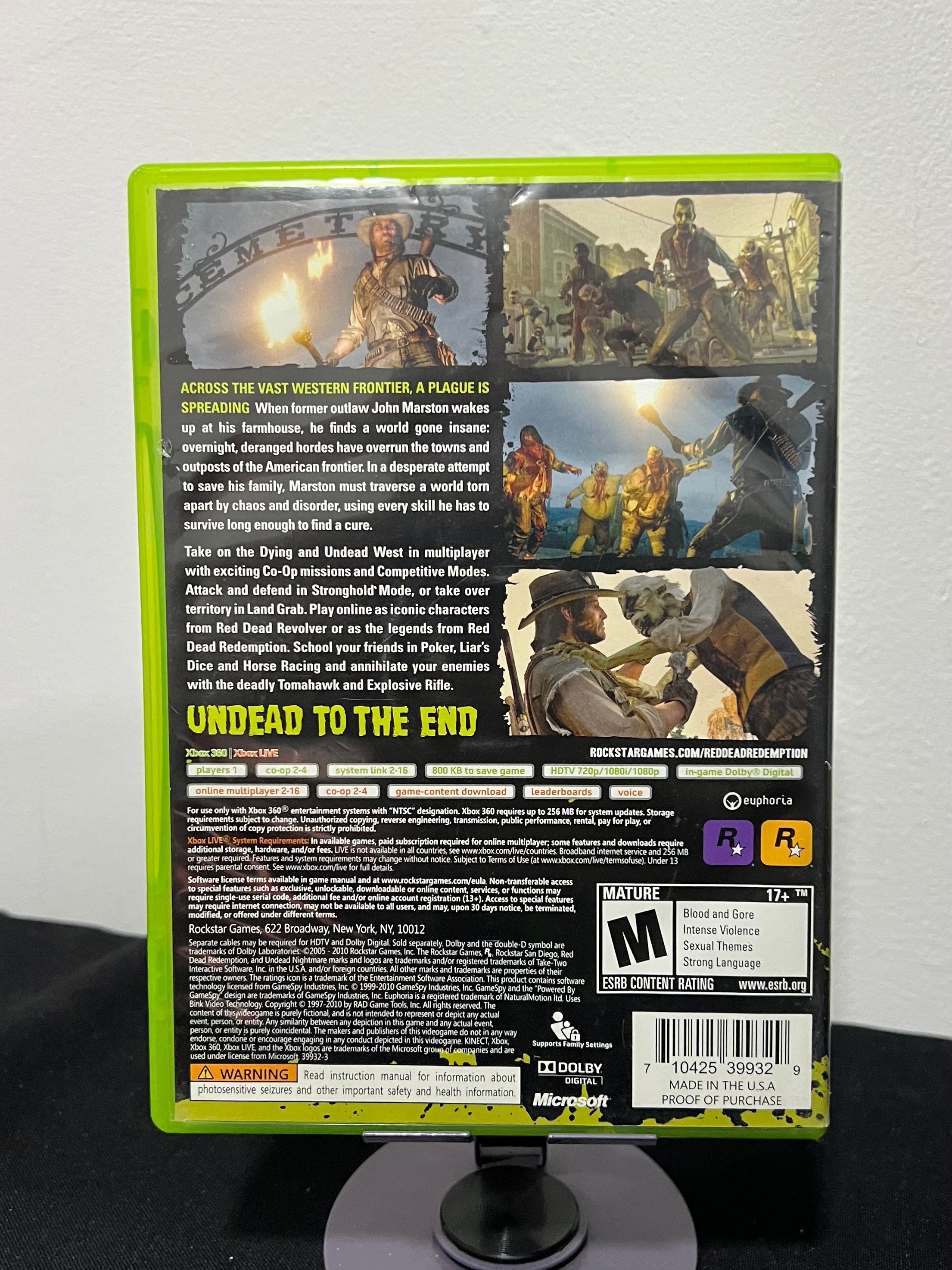 Undead Nightmare - Xbox 360