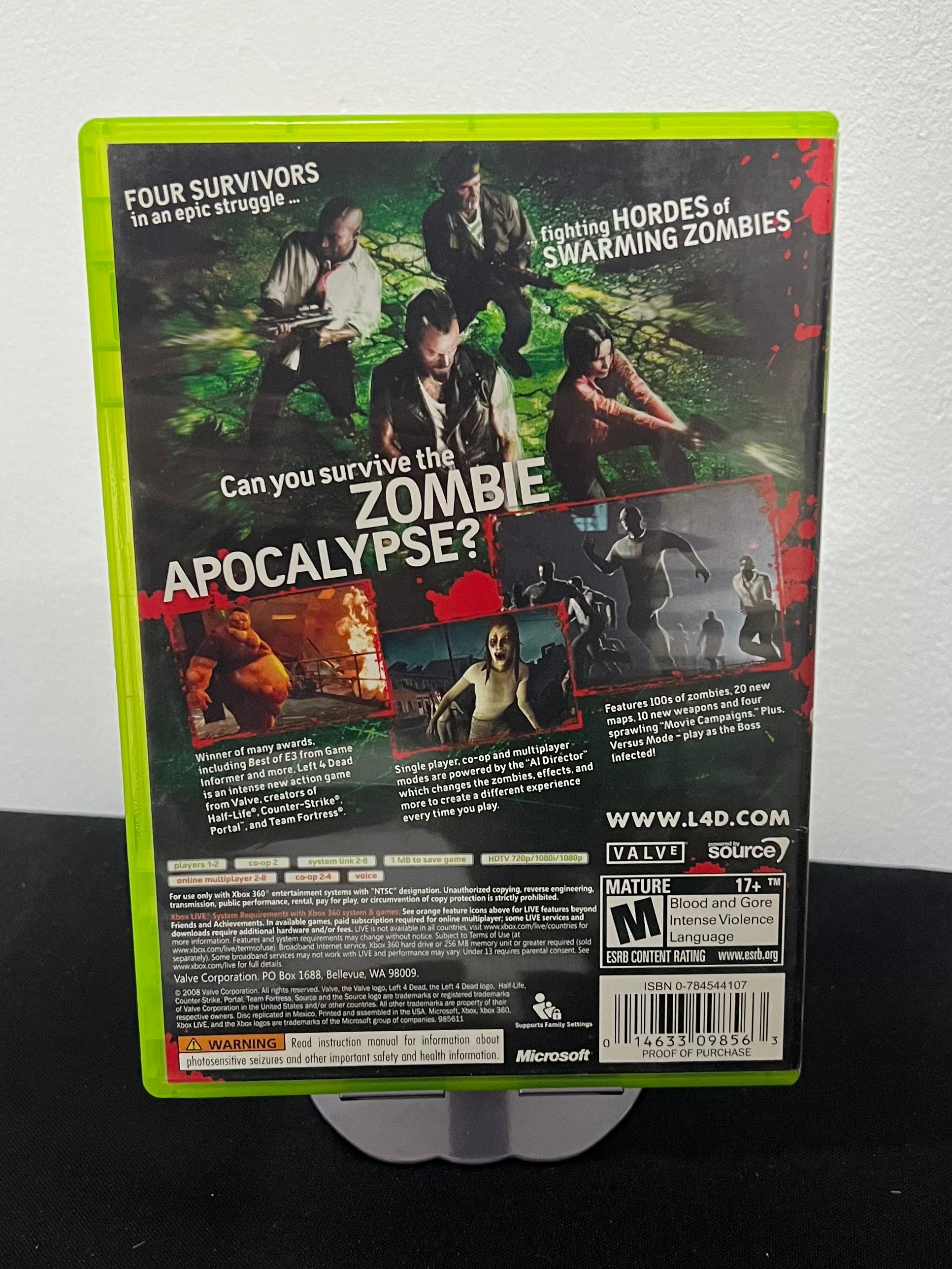 L4D (Sin manual) - Xbox 360