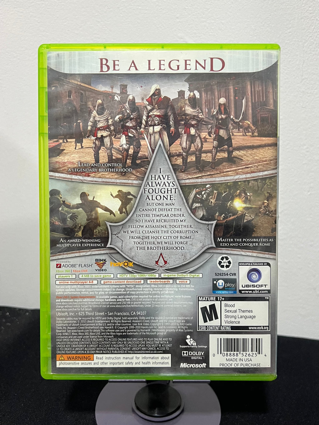 Assassin's Creed Brotherhood - Microsoft Xbox 360