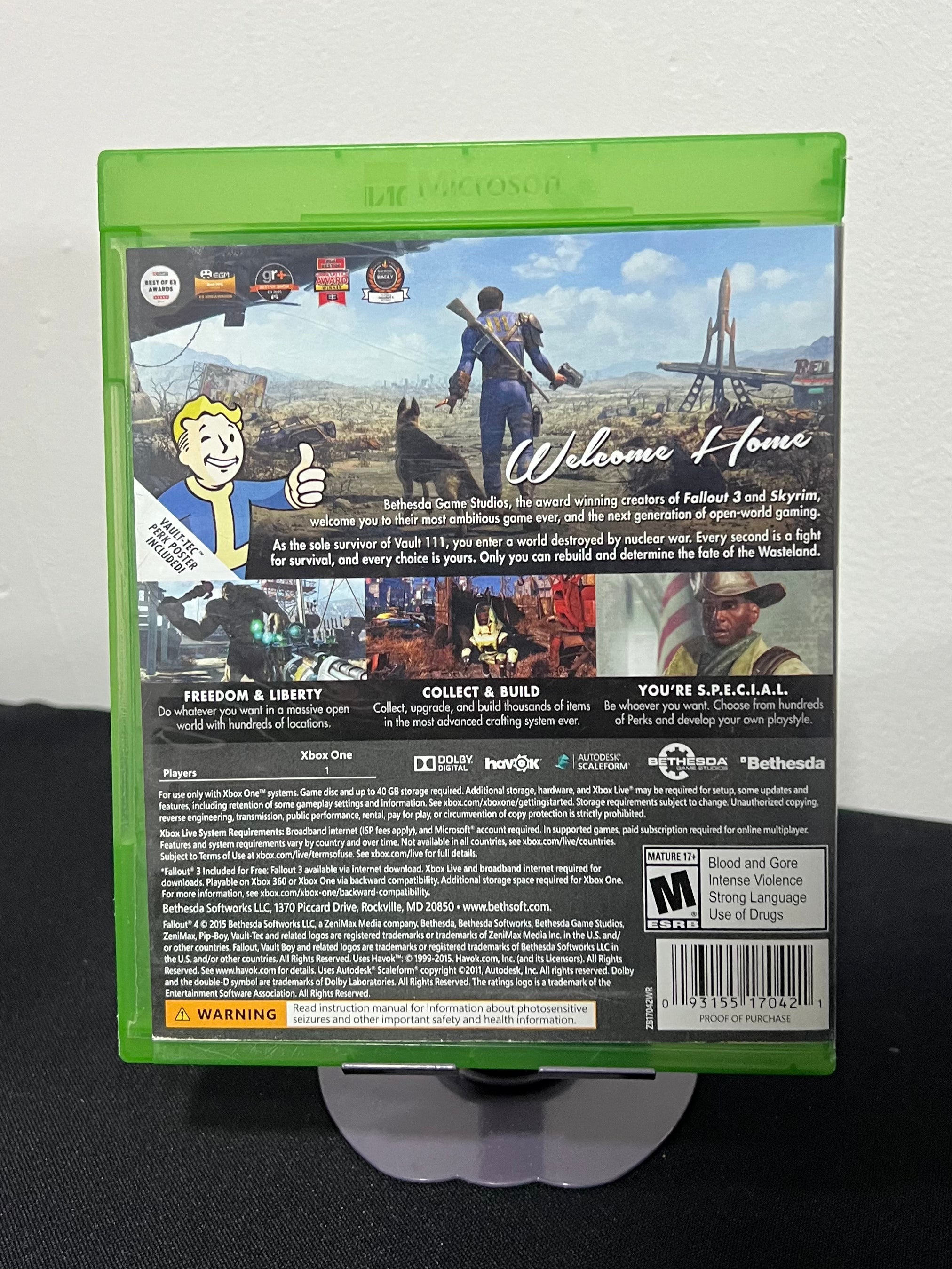 Fallout 4 (con poster) - Xbox One