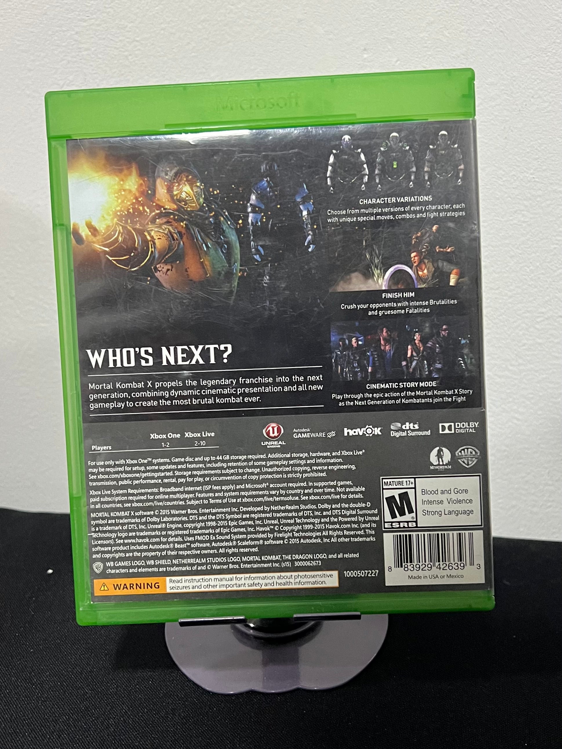 Mortal Kombat X - Xbox One