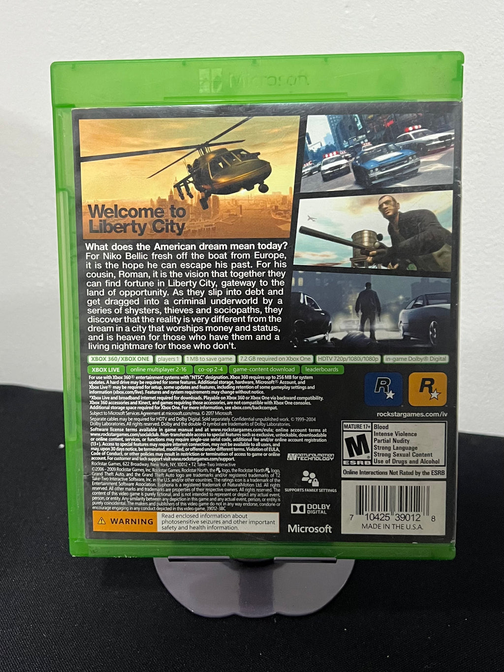 Grand Theft Auto IV - Xbox One