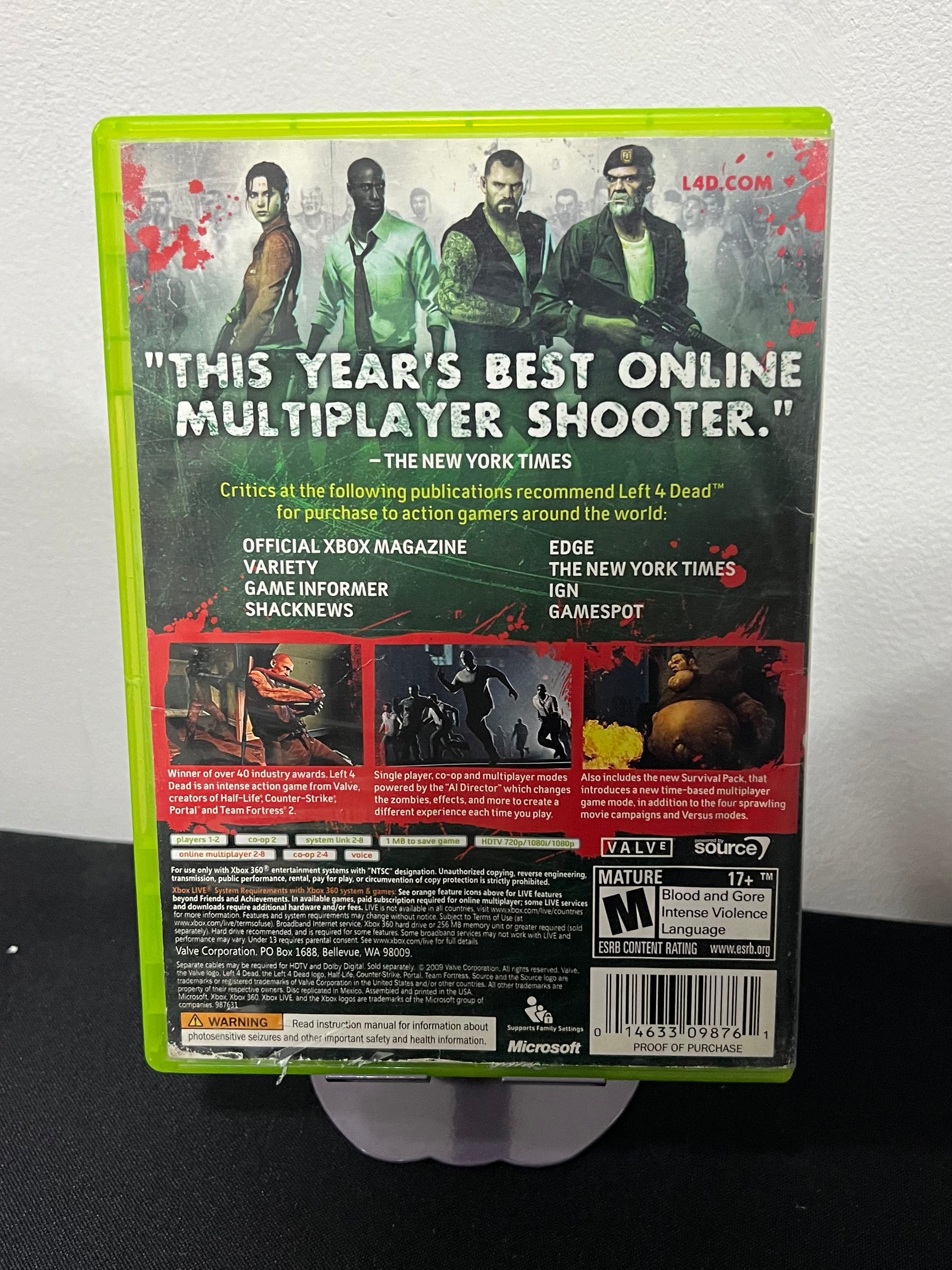 Left 4 Dead: Game Of the Year (Baja) - Xbox 360