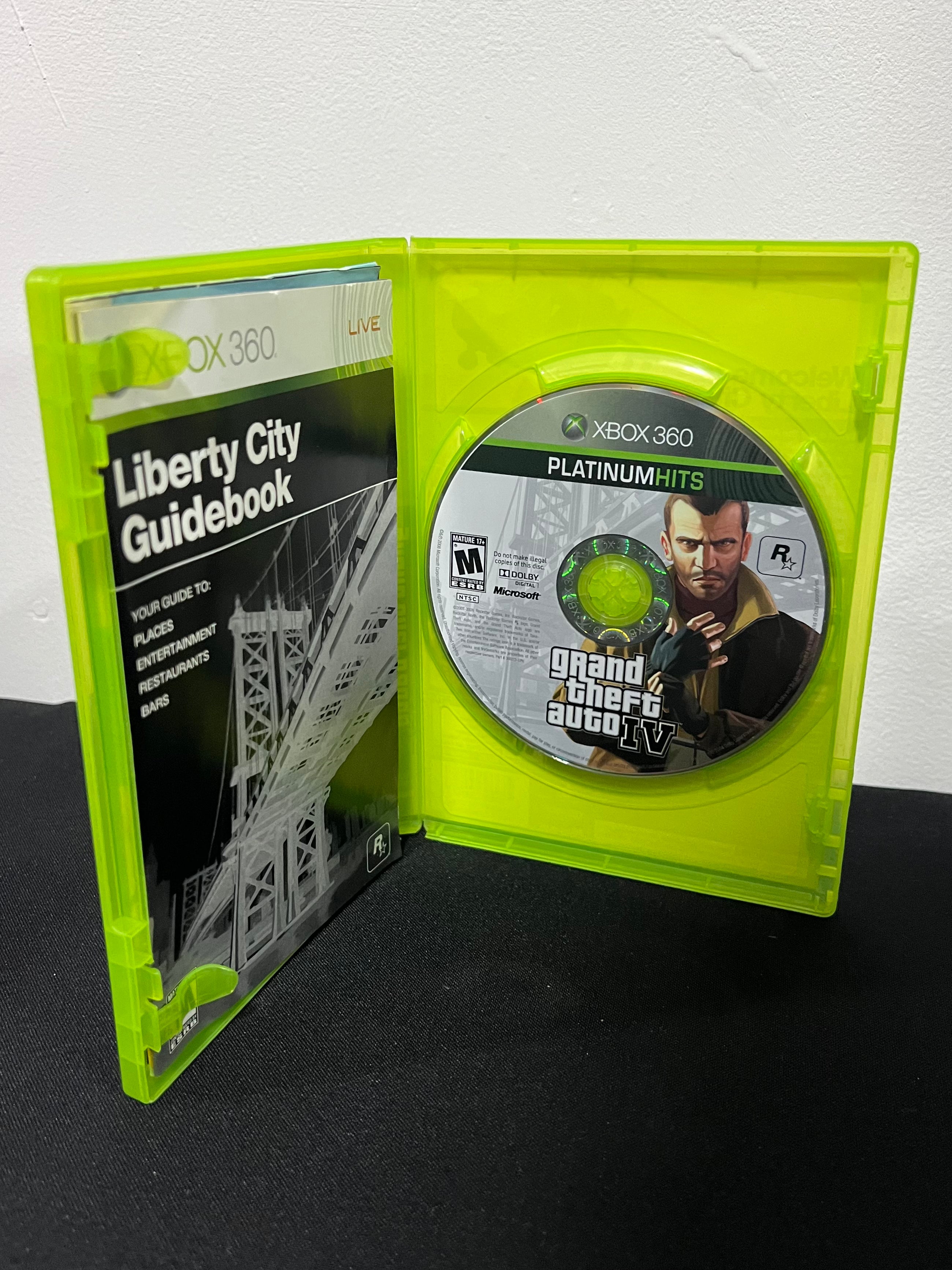 Grand Theft Auto GTA IV - Xbox 360