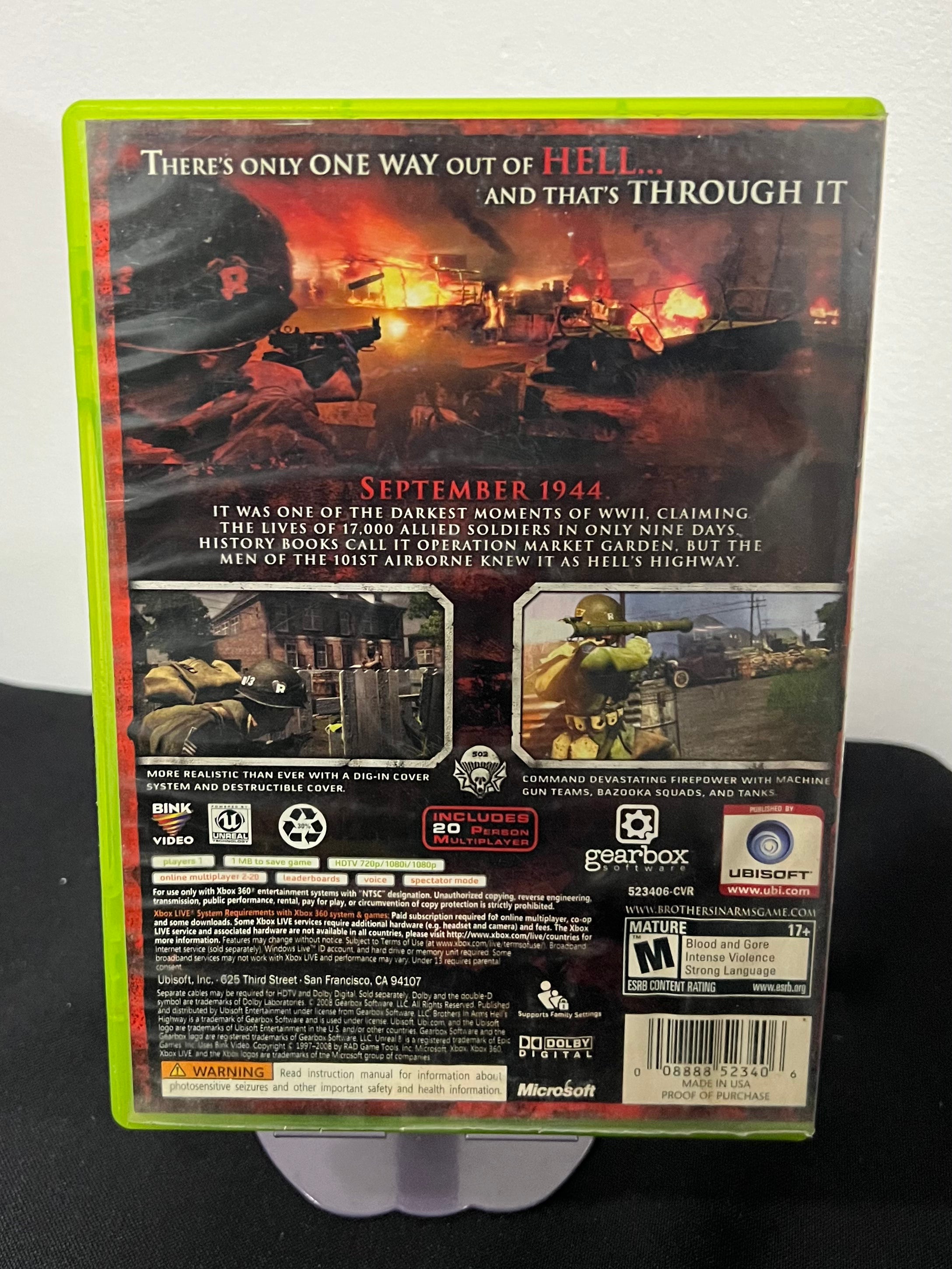 Brothers in Arms Hell's Highway - Xbox 360