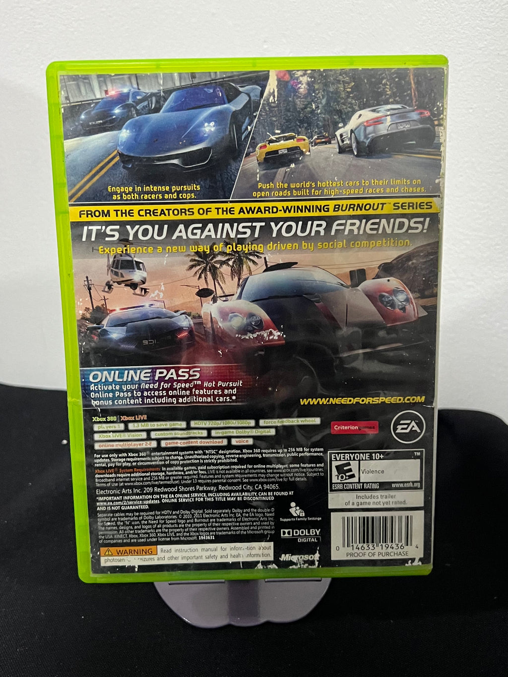 Need For Speed Hot Pursuit - Xbox 360
