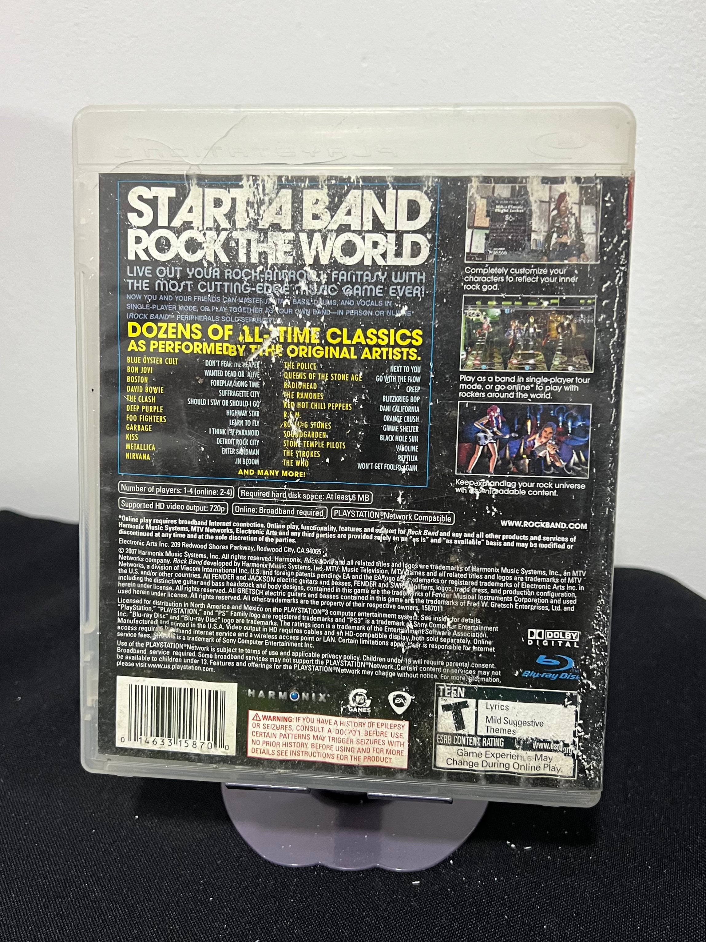 Rock Band (media) - PS3