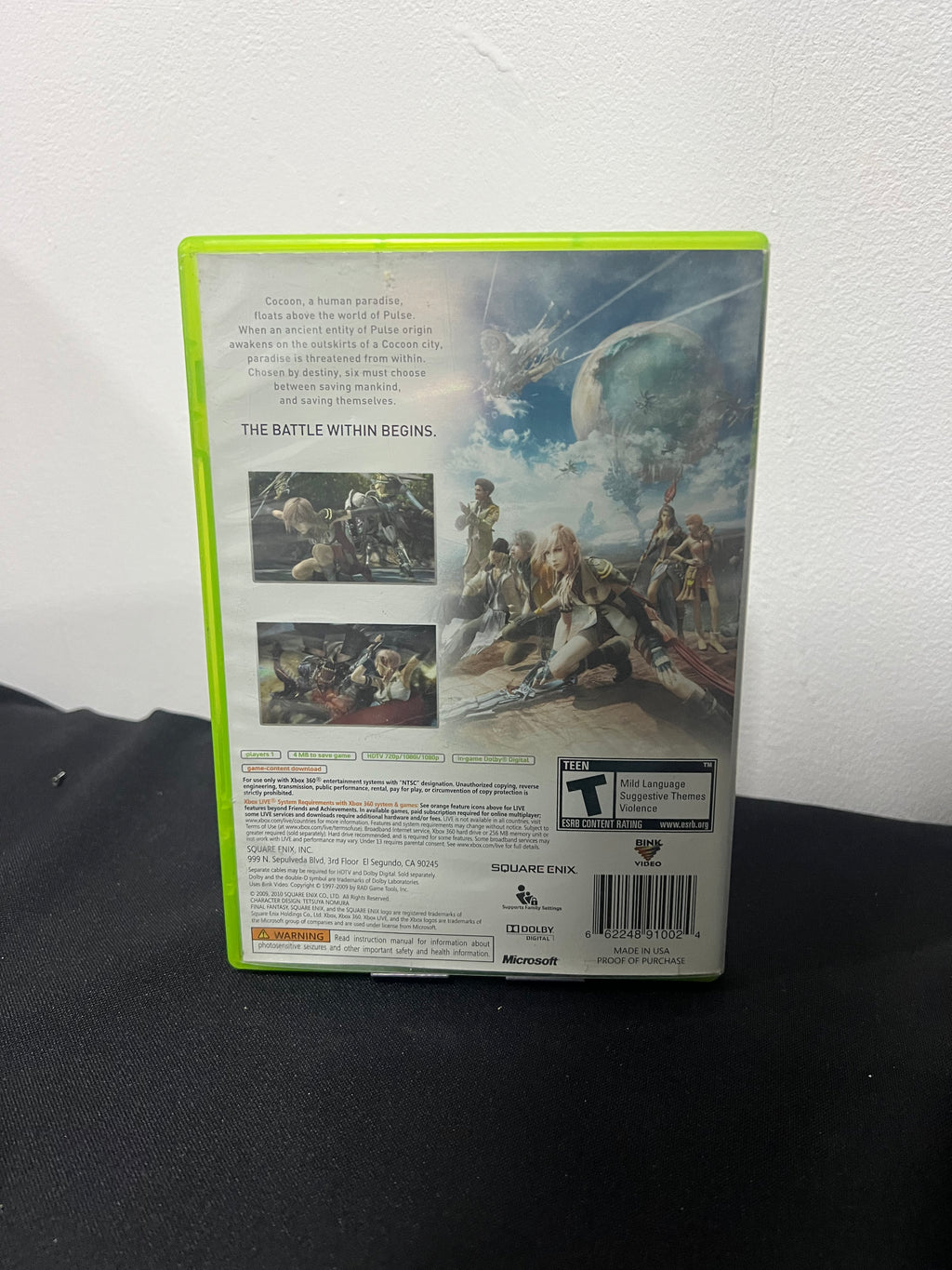 Final Fantasy XIII - Xbox 360