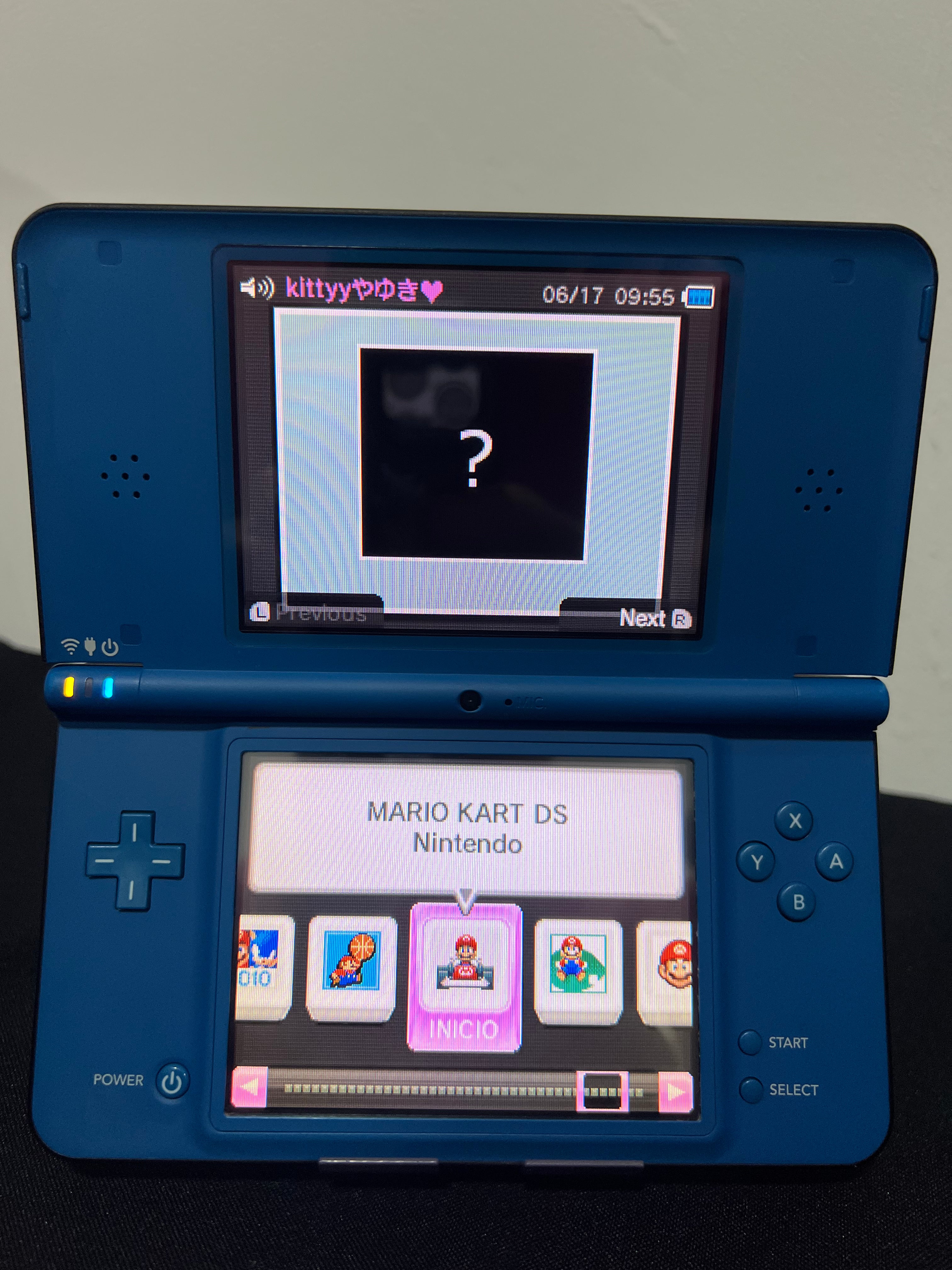 Nintendo DSi XL Azul (liberada)