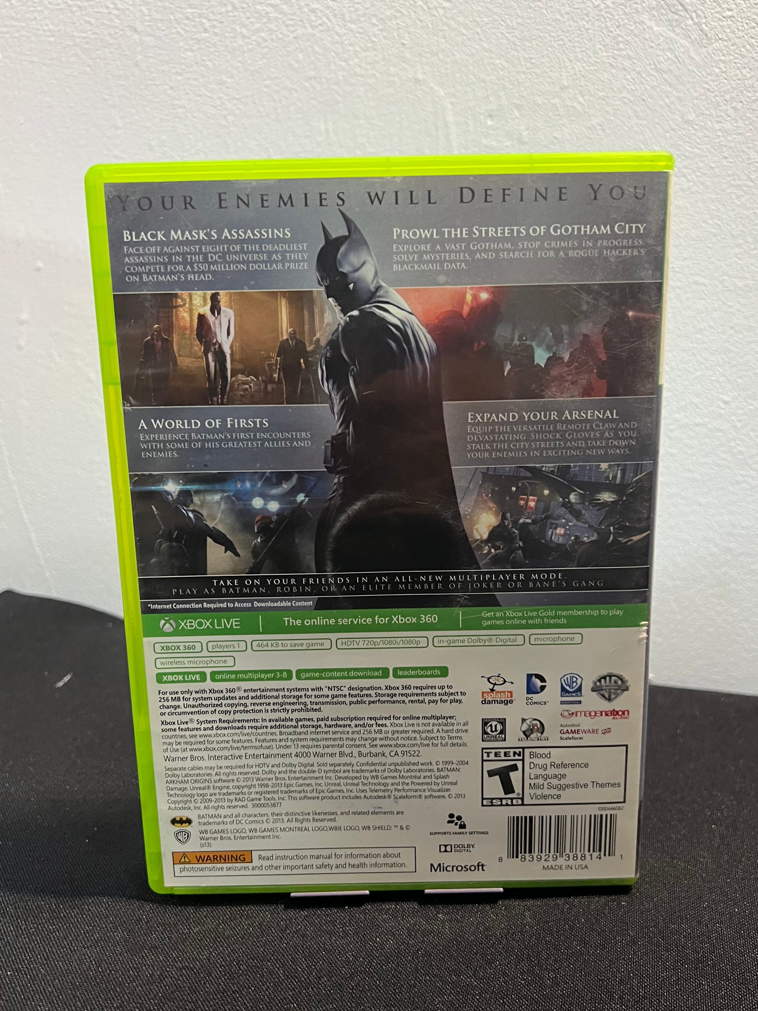 Batman Arkham Origins (2 Disc) - Xbox 360