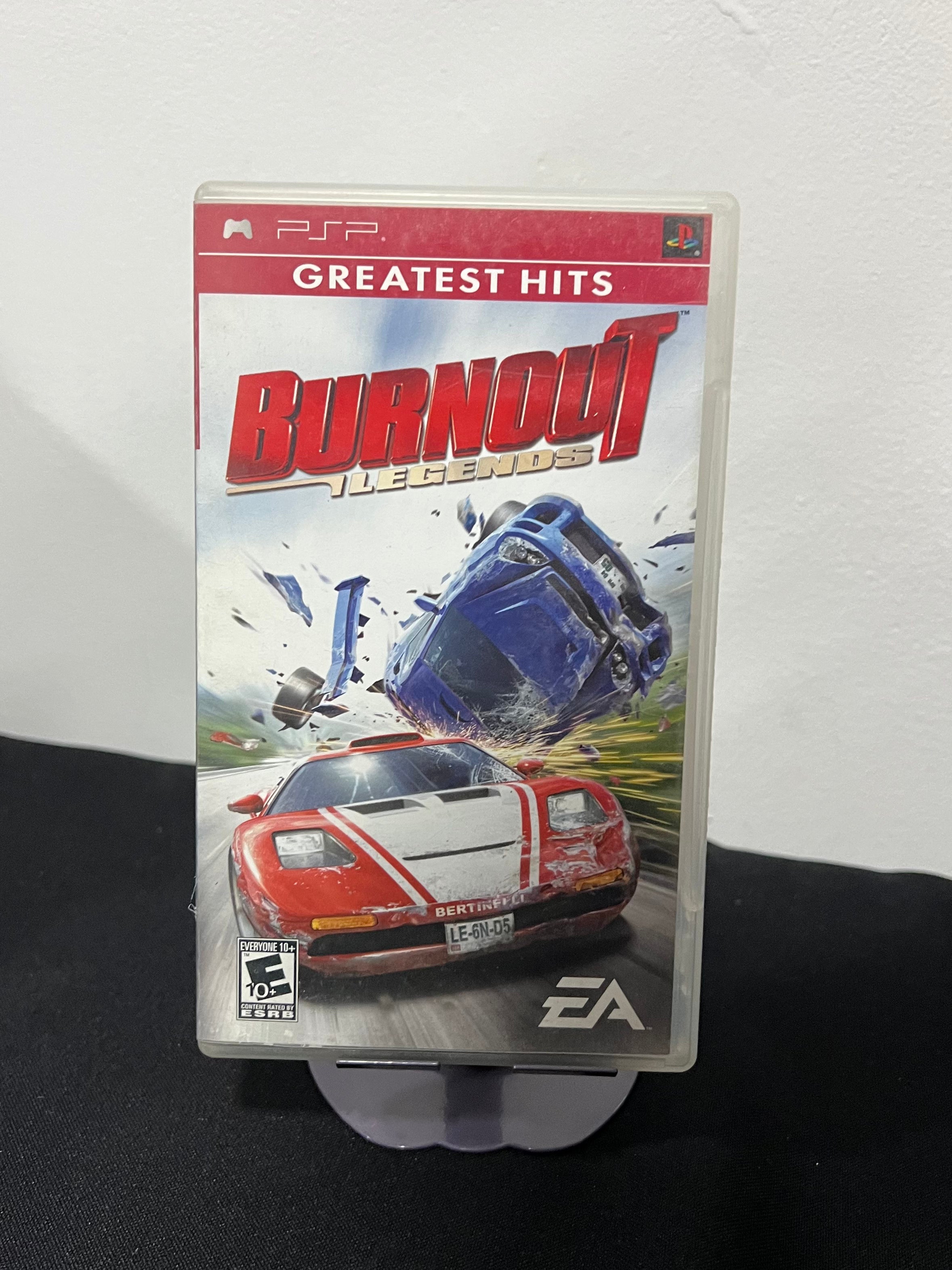 Burnout Legends completa incluye su manual - PSP
