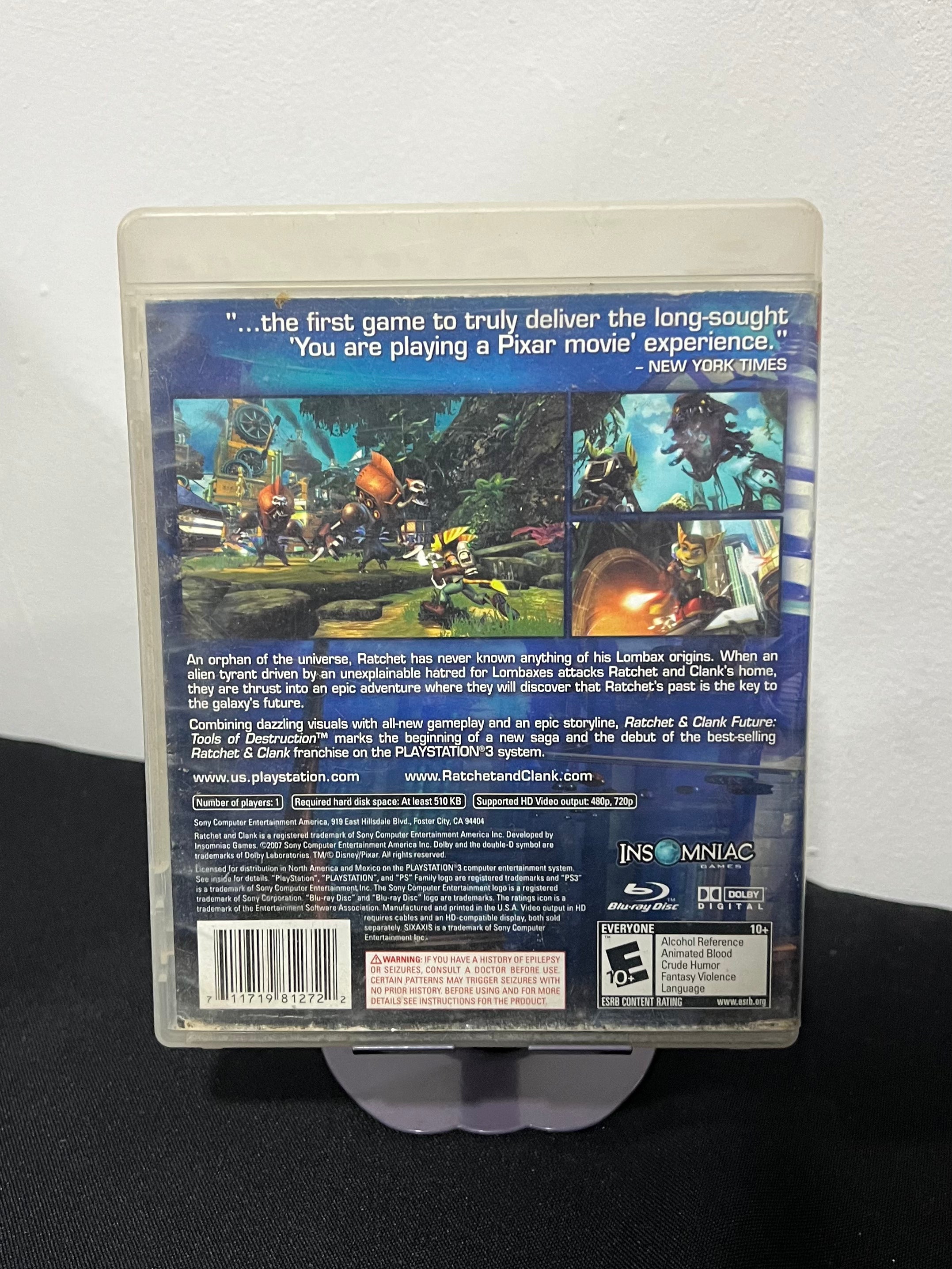 Ratchet & Clank Future: Tools Of Destruction completo incluye su manual - Ps3