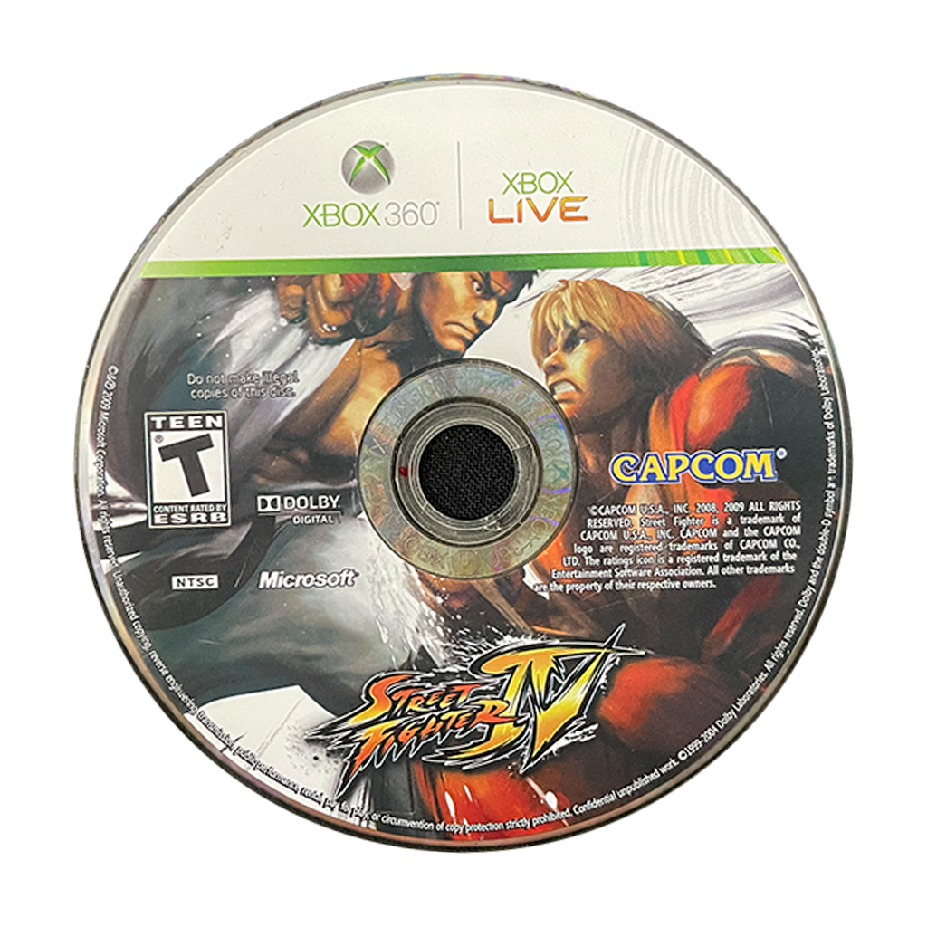 Street Fighter IV - Xbox 360