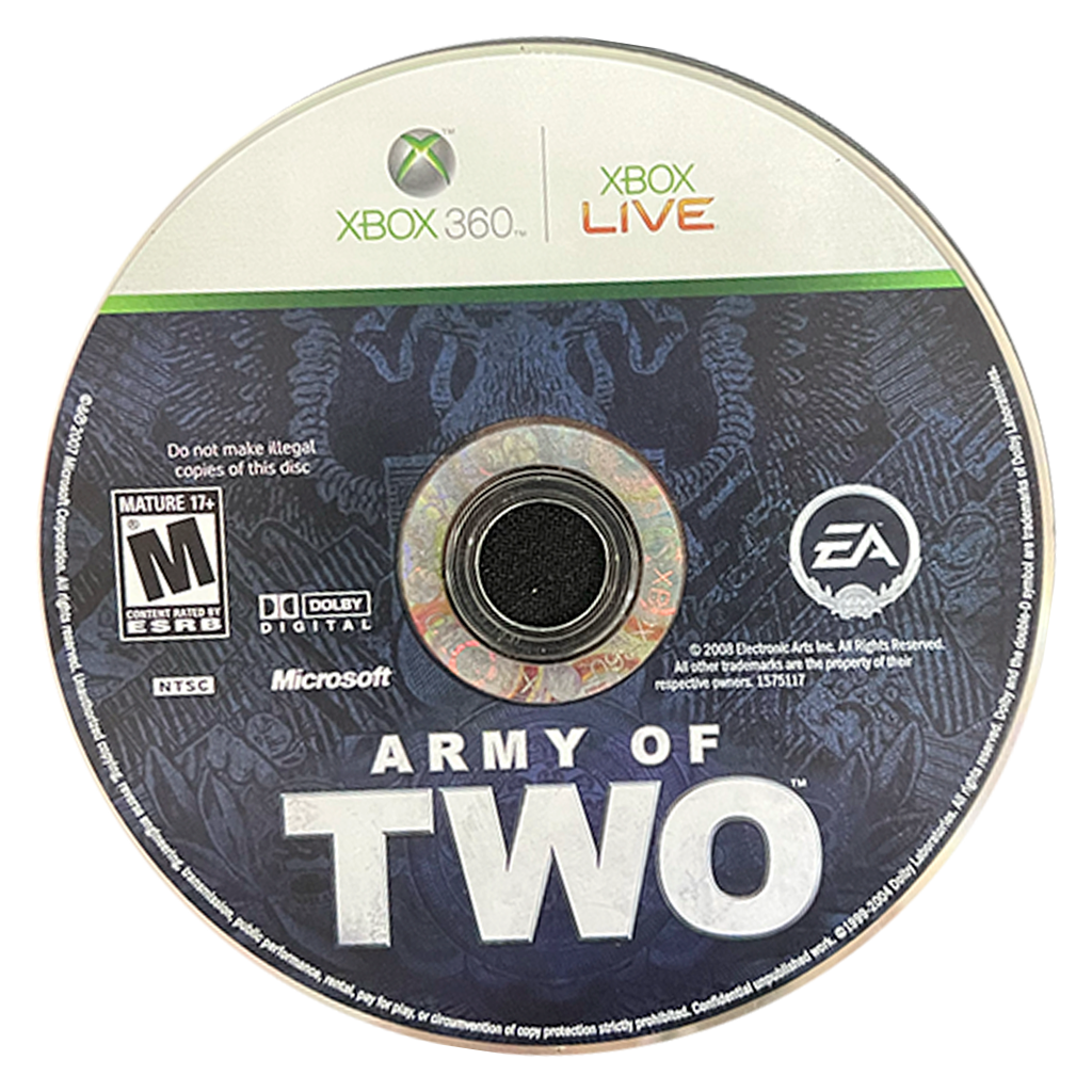Army of Two (Disco) - Xbox 360