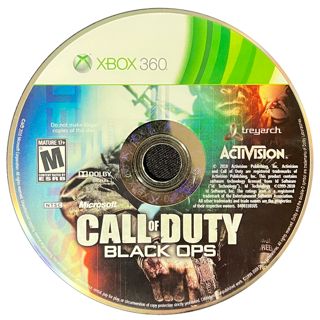 Call of Duty: Black Ops - Xbox 360 (Disco)