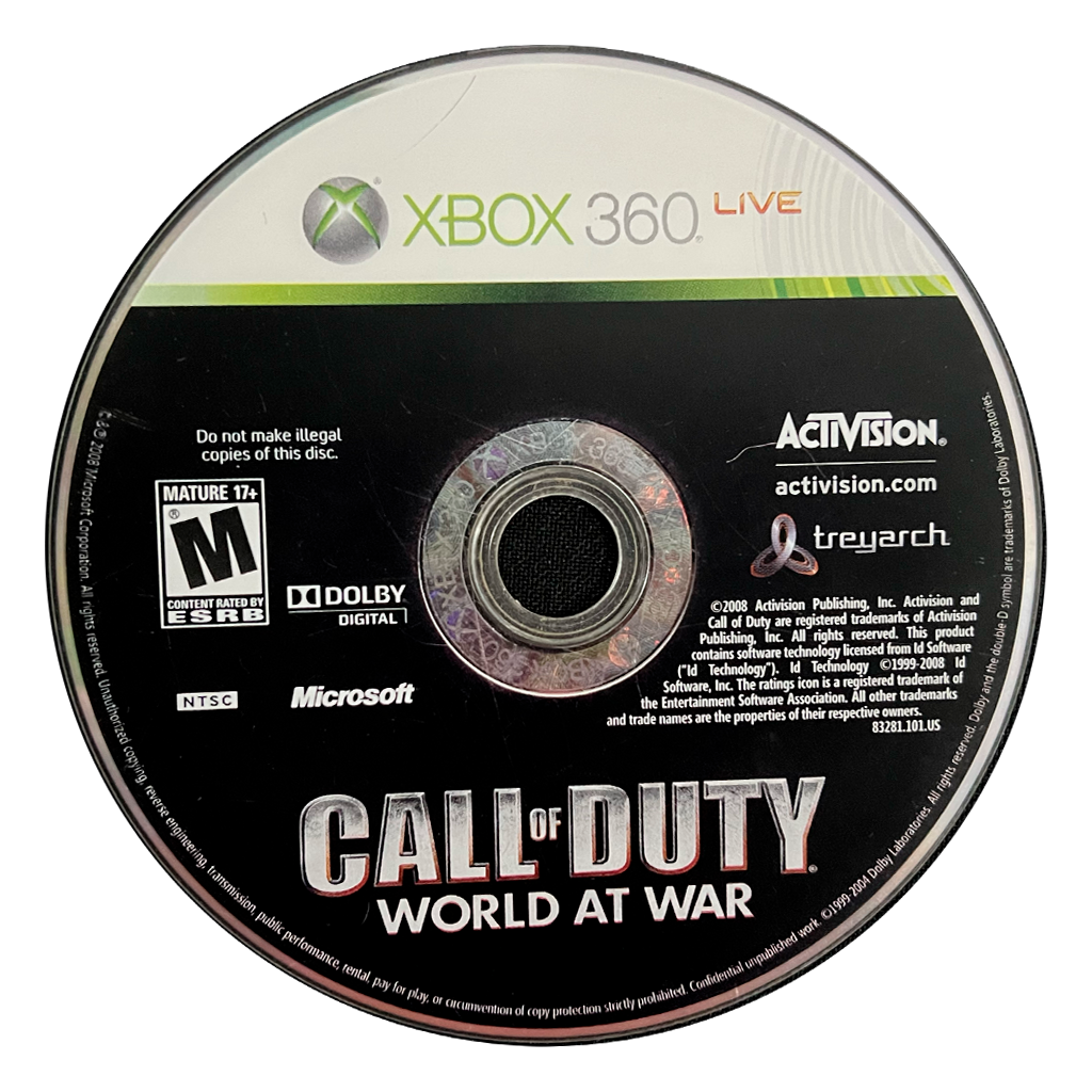 COD WAW - Xbox 360