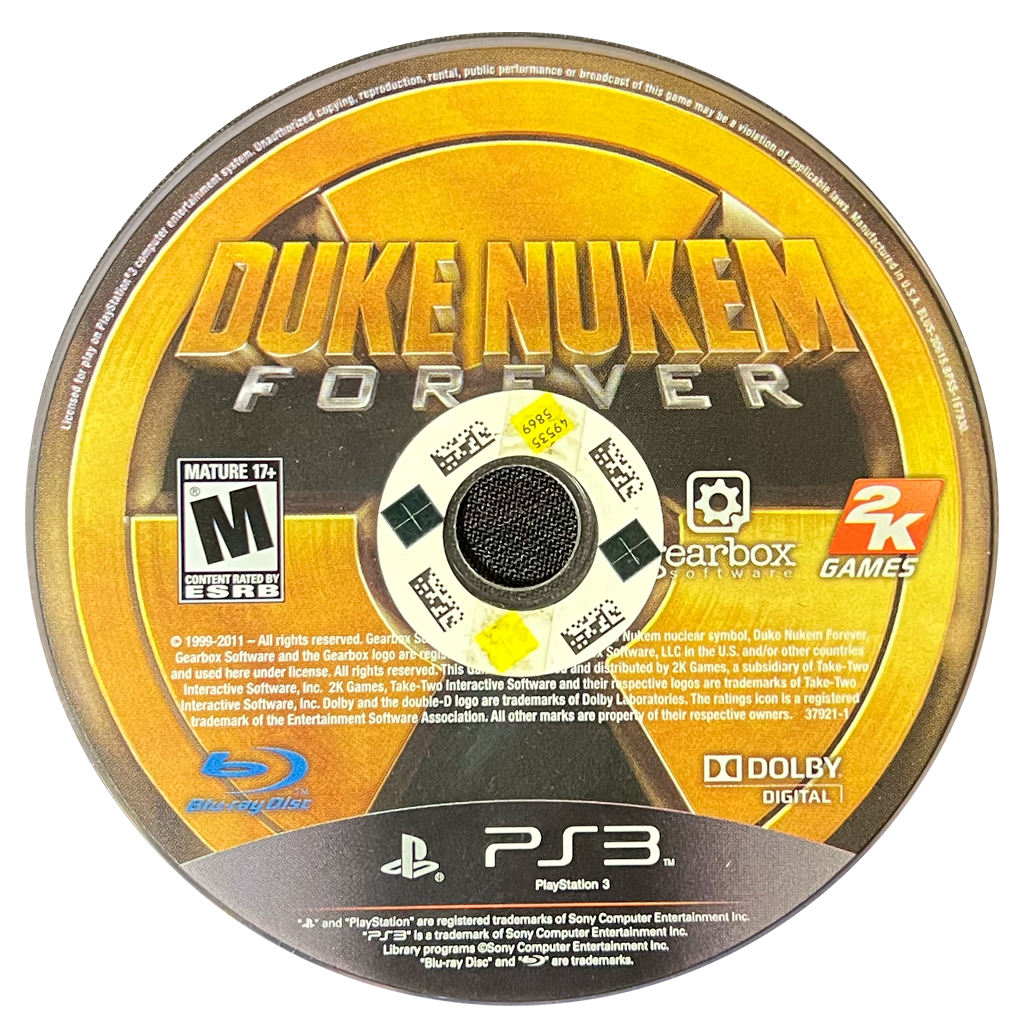 Duke Nukem Forever - Playstation 3 (PS3) - (Disco)