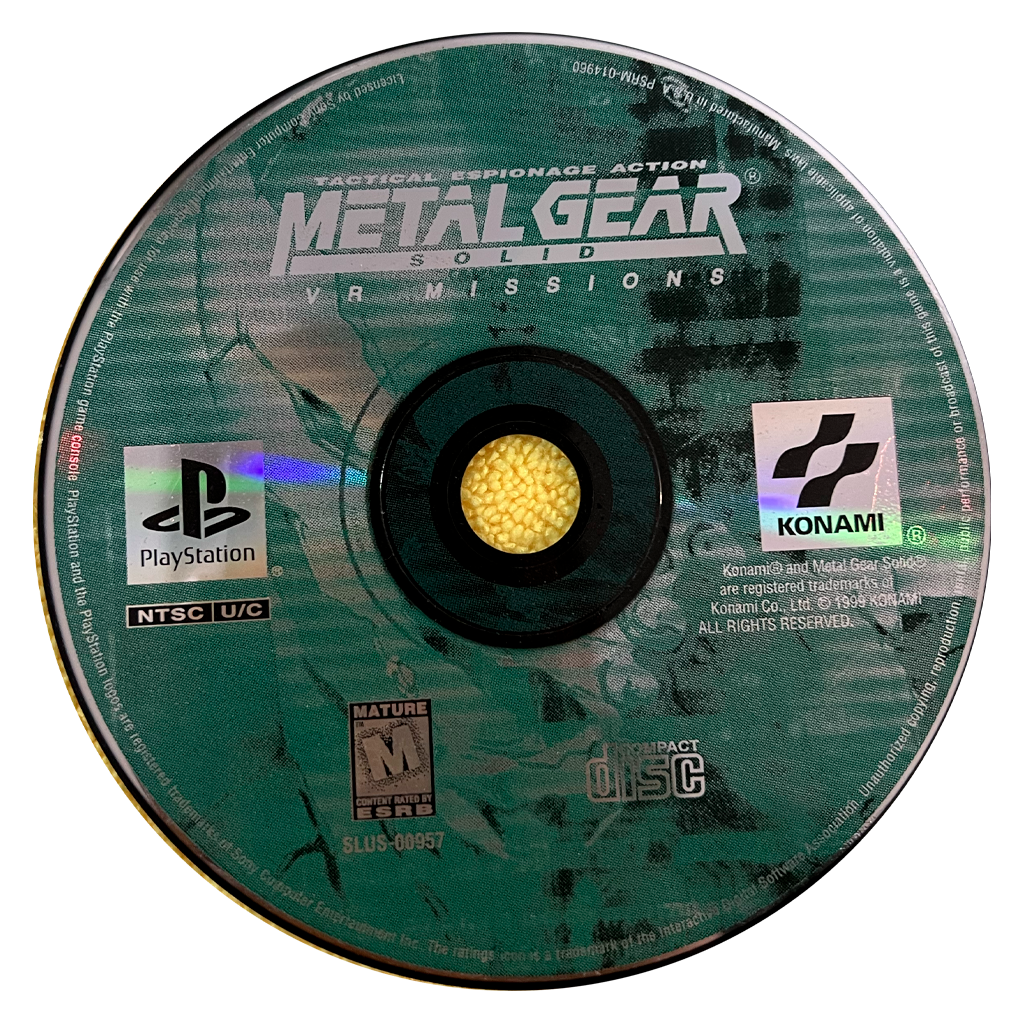 Metal Gear Solid: VR Missions - PS1
