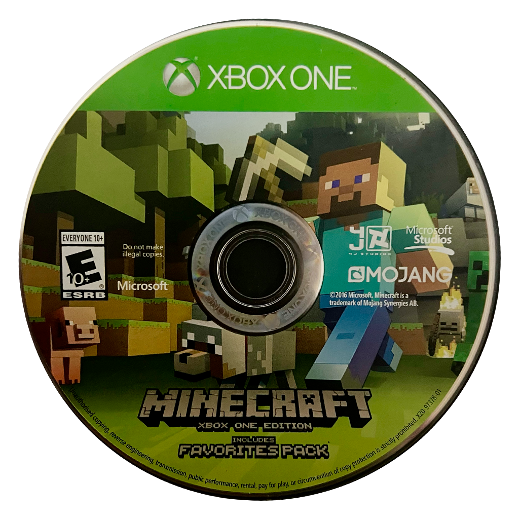 Minecraft juego de mundo abierto puro disco - Xbox One