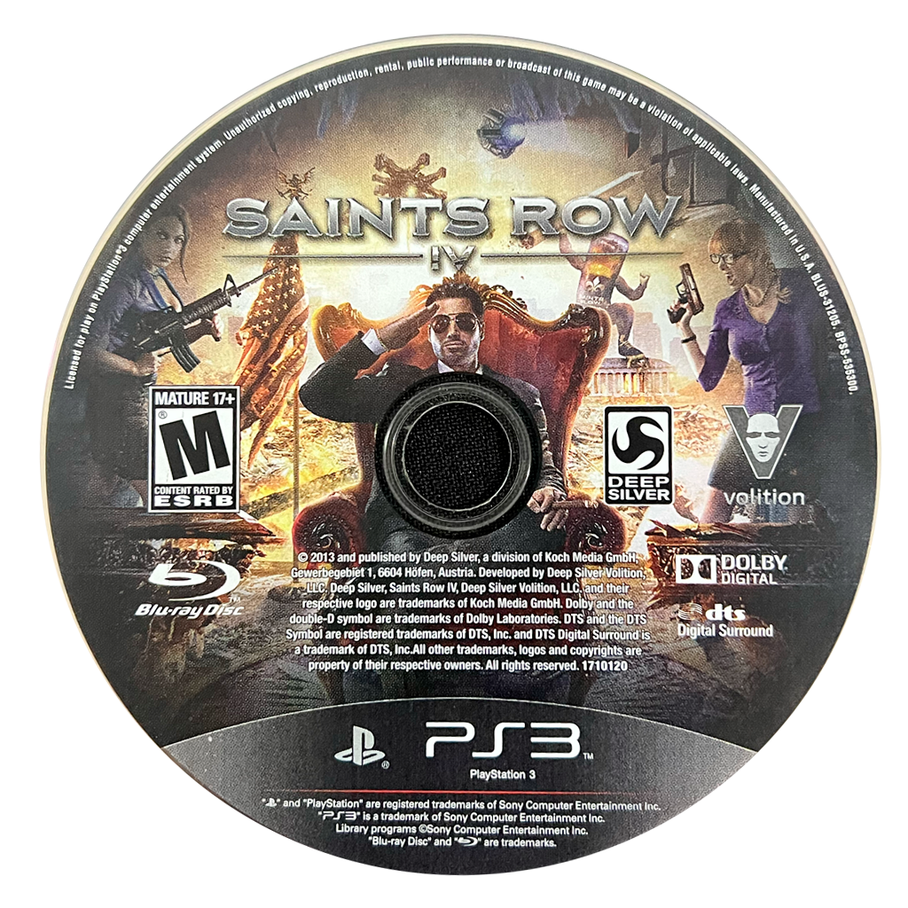 Saints Row IV - Playstation 3 (Disco)