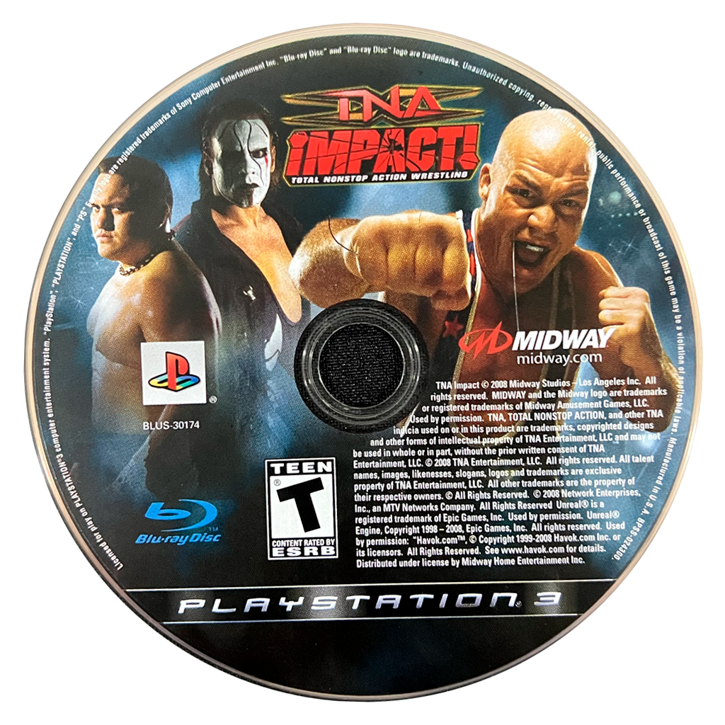 TNA Impact! - Playstation 3 (Disco)