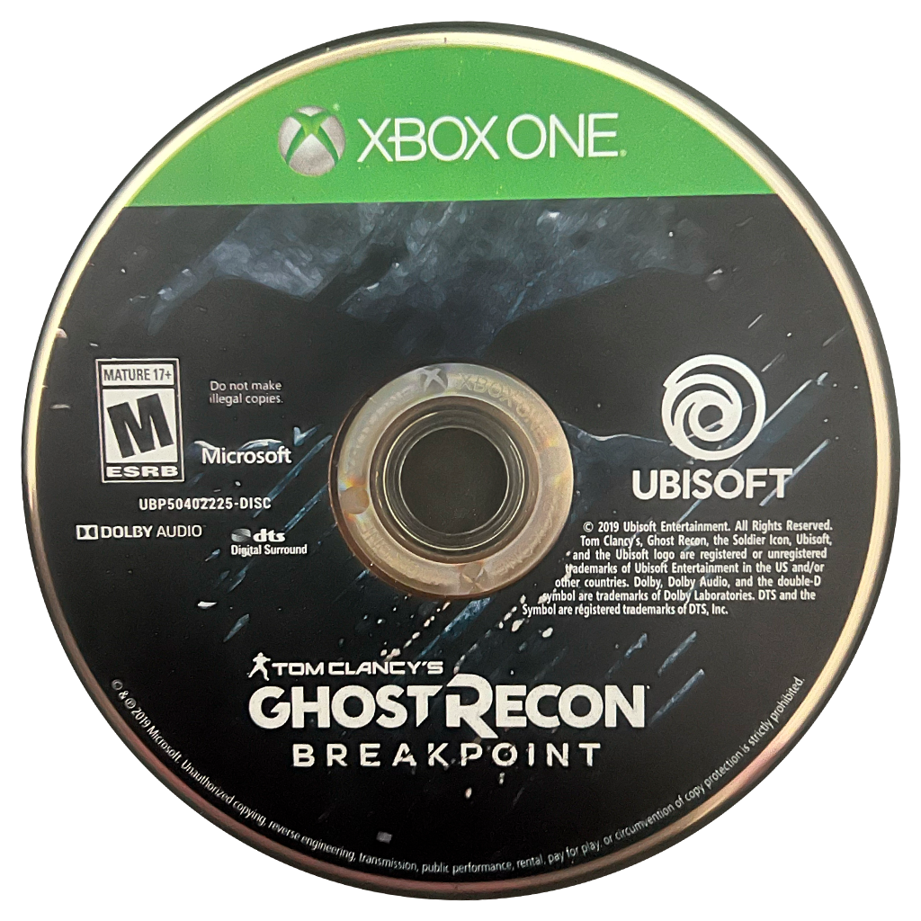 Tom Clancy's: Breakpoint juego completo el puro disco - Xbox One