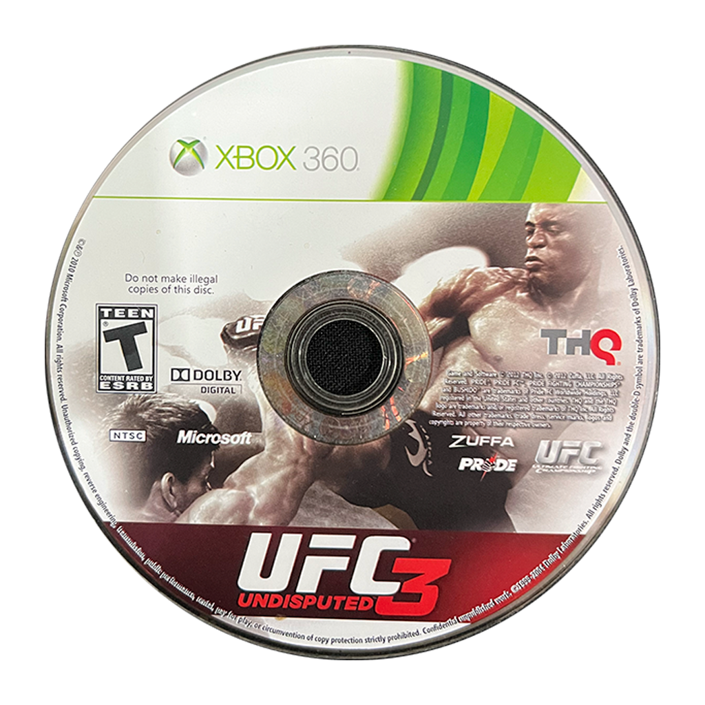 UFC Undisputed 3 (disco) - Xbox 360